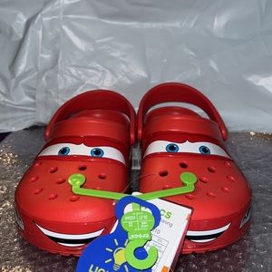 Lightening McQueen Crocs. Light Up   Men’s 4 Women’s 6. Brand New with Tags.